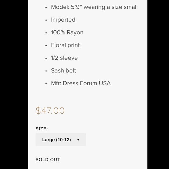 ( Unlabeled)Floral Print 1/2 Sleeve Wrap Midi - Picture 3 of 4